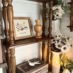 アンティーク ウォールラック ウォールシェルフ 壁掛け 収納 オブジェ 飾り棚 フレンチ カントリー 北欧 モダン ヴィンテージの画像