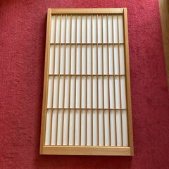 【中古】障子　2枚【現状引き渡し】の画像
