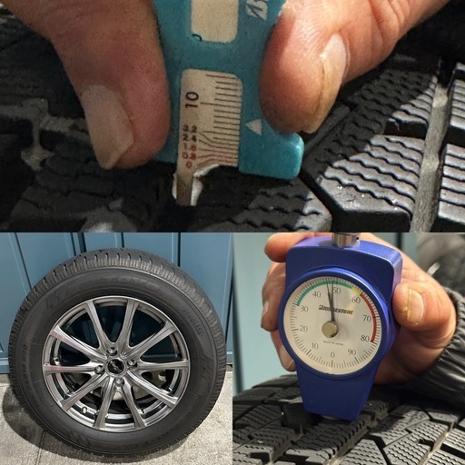 店頭にて売約済【美品】トーヨータイヤ 195/65R16 ライズ ロッキー スタッドレスホイールセット スタッドレス 履き替え作業サー