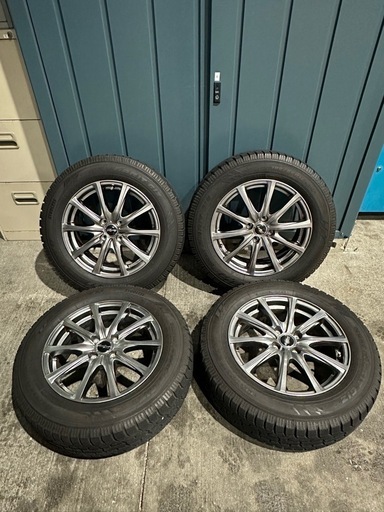 店頭にて売約済【美品】トーヨータイヤ 195/65R16 ライズ ロッキー スタッドレスホイールセット スタッドレス 履き替え作業サー