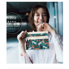 レスポートサック  猫柄ポーチの画像