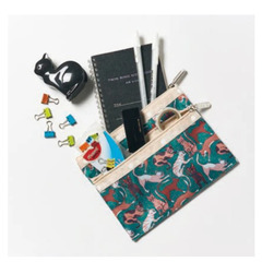 レスポートサック  猫柄ポーチの画像