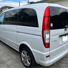 ベンツV350　機関好調　車検残有り　両側パワスラ　TV・コーナーセンサー・バックカメラの画像