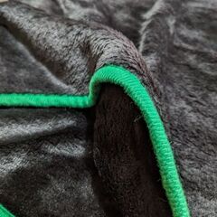 未使用　ブランケット　60×90　黒の画像