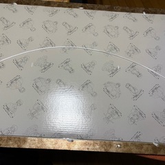 ワンピースパズル完成品　ワンピース柄額入　中古品の画像