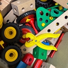 BRIOビルダー クリエイティブセット 木製 工具とパー　知育玩具　ブロックの画像