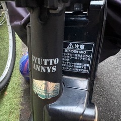 子供乗せ 3人乗り電動自転車 【ジャンク品】の画像