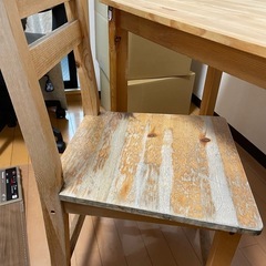 ※12/26昼まで※机とイスの画像