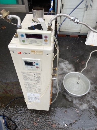 12年製　　ノーリツ　追い焚き機能付き石油ボイラー　OTX-315F 出品時確認