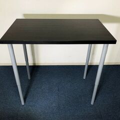 IKEA 平机 LINNMON ブラックブラウン 高さ調整可能 デスク伸縮脚 イケア リンモン モダンスタイルテーブル IKEAofSwedenの画像