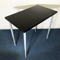 IKEA 平机 LINNMON ブラックブラウン 高さ調整可能 デスク伸縮脚 イケア リンモン モダンスタイルテーブル IKEAofSwedenの画像