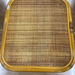 ラタンセンターテーブル【町田市再生家具】252786の画像