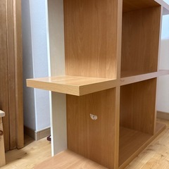 決まりました　収納棚　飾り棚　の画像
