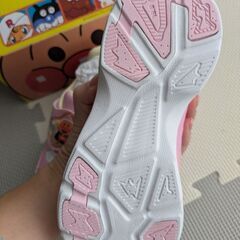 新品未使用　光る靴　アンパンマン　18cmの画像