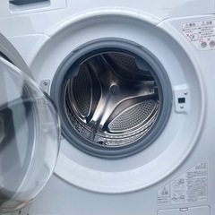 ★美品❗️ 2024年製 アイリスオーヤマ ドラム式洗濯乾燥機 CDK842-W 8kgの画像