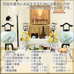 無料★『はせがわ』お盆飾りセットの画像