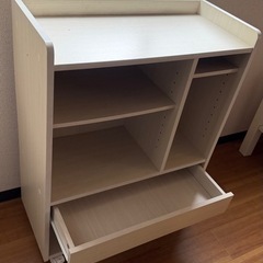 【ニトリ】キャスター付き収納棚の画像