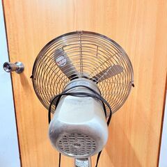 【❗️✨簡易清掃・通電確認済✨❗️】レトロ調 メタルハイリビング扇風機 MIR-350 30cm羽根 タイマー付 2012年製 ドウシシャの画像