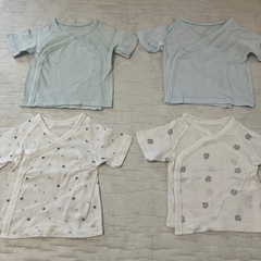 新生児　ベビー　肌着　短肌着　6枚の画像