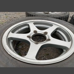 手渡しのみ　ハセスペック 16 5.5J+20 5穴 PCD139.7 16インチ アルミ ホイール ウェッズ WEDS HASESPEC ジムニー jb23 jb64 ja11 の画像