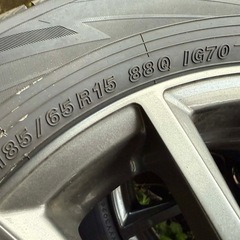 16インチスタッドレス　ホイール付き　ホンダフリードの画像