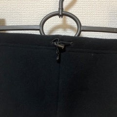 UNIQLO ほぼ未使用　ヒートテック　フリースネックウォーマー　ブラックの画像