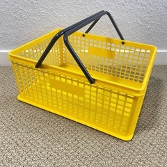 プラスチックかご5個の画像