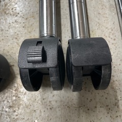 【引き取り限定】中古品　ルミナス　キャスター付きスチールラック　5段の画像