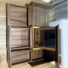 ローテーブル　ドレッサー　差し上げますの画像