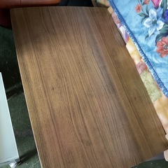 座卓　ローテーブル　ブラウン　中古の画像