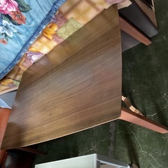 座卓　ローテーブル　ブラウン　中古の画像