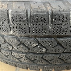 ハイエース　デイトナホイール　スタッドレス4本セットの画像