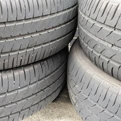 夏タイヤ4本とホイールセットの画像