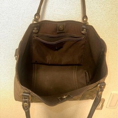 GUCCI グッチ PVC トートバッグ ビジネスバッグ レザー 男女兼用　多少の値下げ可能　　金額をコメント欄への画像