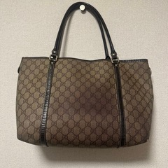 GUCCI グッチ PVC トートバッグ ビジネスバッグ レザー 男女兼用　多少の値下げ可能　　金額をコメント欄への画像