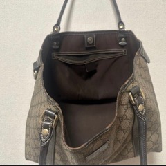 GUCCI グッチ PVC トートバッグ ビジネスバッグ レザー 男女兼用　多少の値下げ可能　　金額をコメント欄への画像