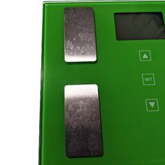 ★動作確認済み★体重体組成計　丸隆　IMA-001　グリーンの画像