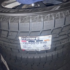 未使用タイヤ　ヨコハマiceGUARDの画像