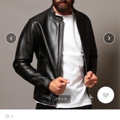 BEAUTY&YOUTH UNITED ARROWS シングルライダースジャケット Sサイズの画像