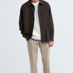 【UNIQLO・新品】感動パンツ2WAYストレッチ（コットンライク）の画像