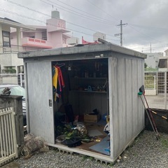 イナバ物置　MBW-48 面幅2210 奥行き2210 高さ2080の画像