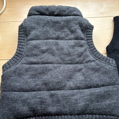 コムサ　ベスト　ニット　110 100の画像