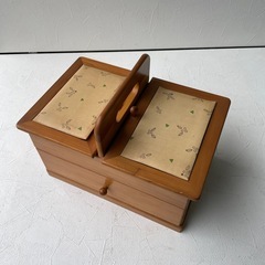裁縫道具箱の画像