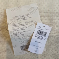 新品　COACH　コーチ　折り財布　スナップウォレット　正規品の画像