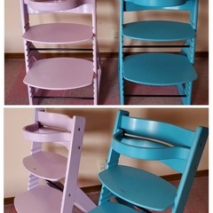 【お取引中のため問い合わせ不可】ベビーチェアー2個セットの画像