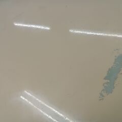 リユースのサカイ栃木店★ジモティ割あり★  テーブル クリーム W136×D84.5×H69.5 クリーニング済み TC12125の画像