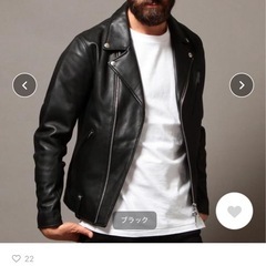 BEAUTY&YOUTH UNITED ARROWS ダブルライダースジャケット Sサイズの画像