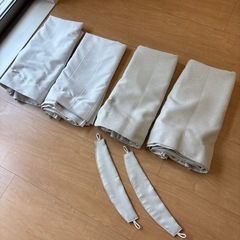 ニトリ カーテン＆レースカーテンセット の画像