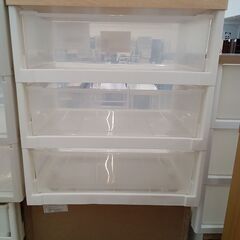 ★リユースのサカイ日立店★HJ8782 天馬株式会社 衣装ケース ナチュラルベージュ H60×D40×W55 クリーニング済み の画像