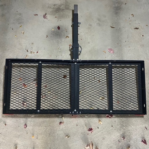 折りたたみ式 ヒッチカーゴヒッチキャリア130×50×7.5 (ZERO) 瀬田の